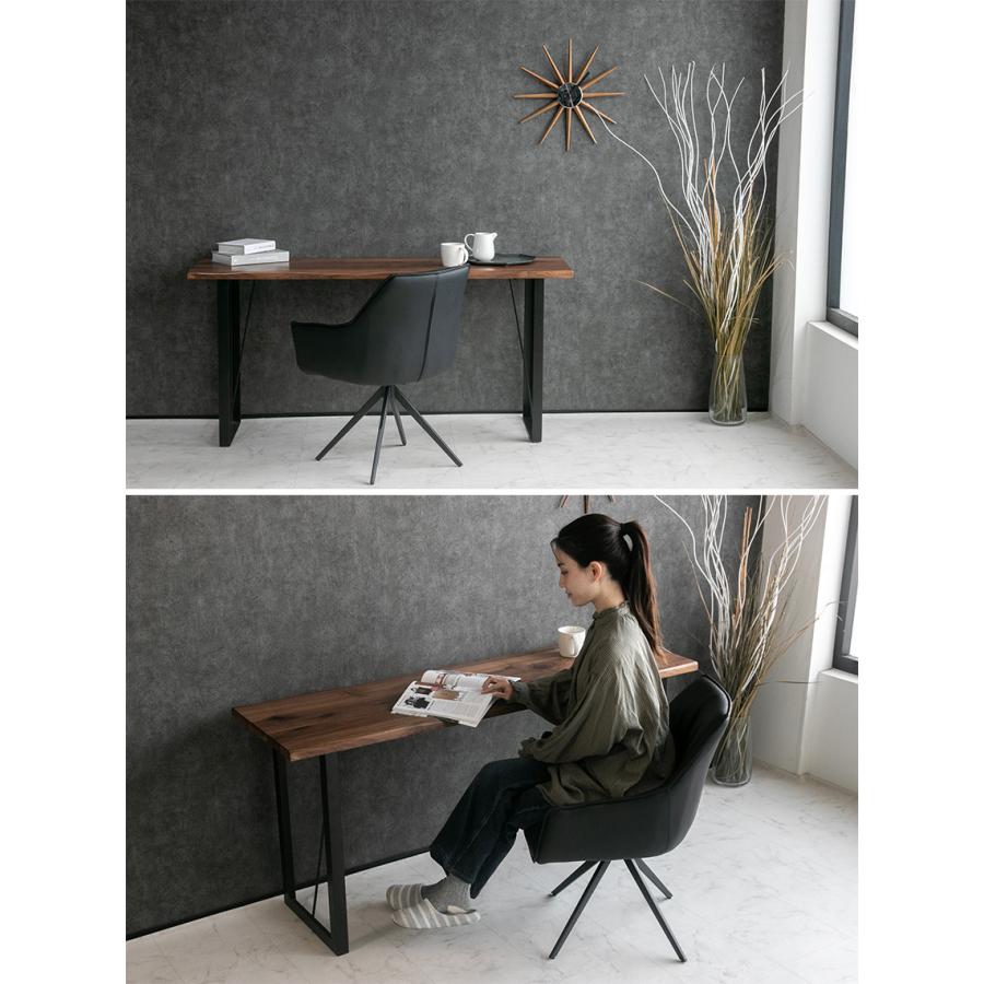 デスク 無垢 ウォールナット オーク バーチ 机 書斎机 パソコンデスク