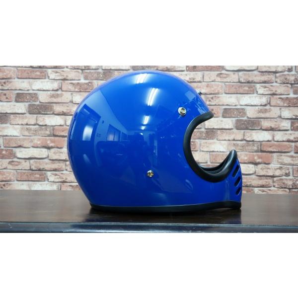 オーシャンビートル ヘルメット BEETLE MTX MOTO STYLE HELMET ブルー