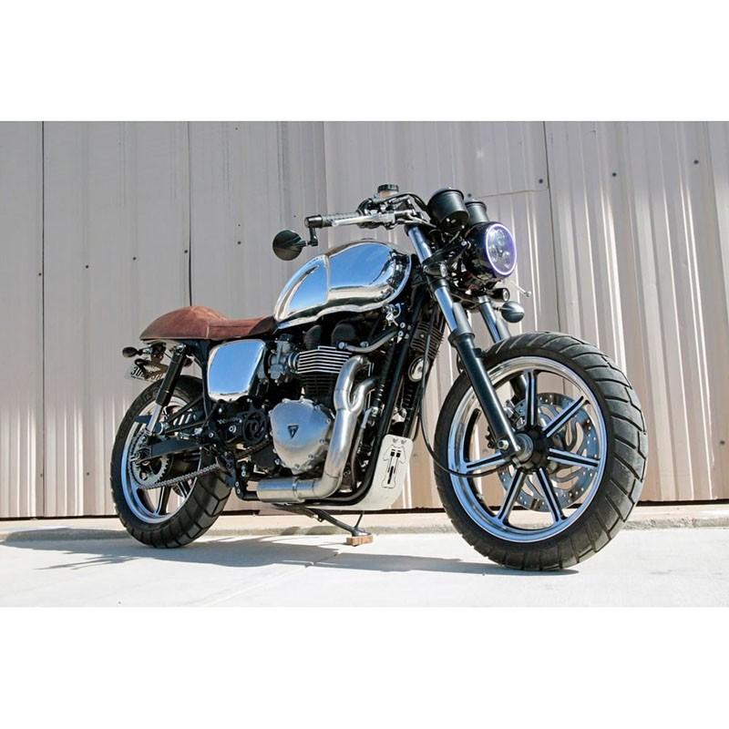 Motone アルミ サイドパネル左右セット (ポリッシュ) トライアンフ