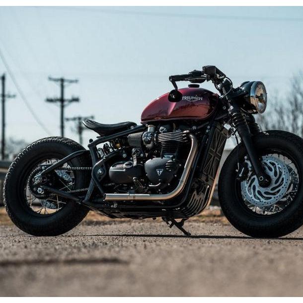 Motone トライアンフ ボンネビル ボバー サンプガード スキッド