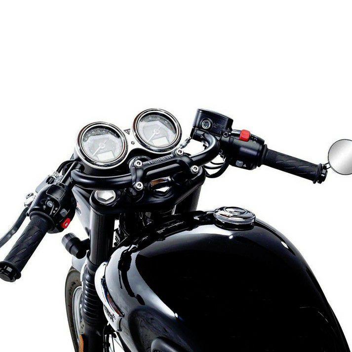 ストリートツイン スピードツイン900 ハンドルバー カフェ ブラック