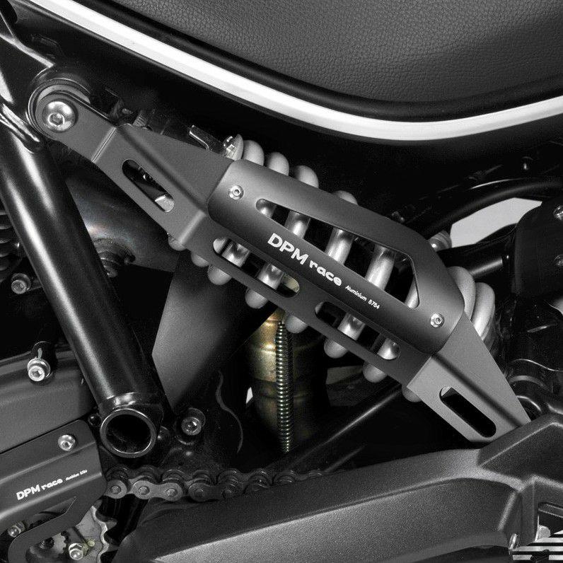 DUCATI スクランブラー 400/800 リアサスペンションカバー アルミ