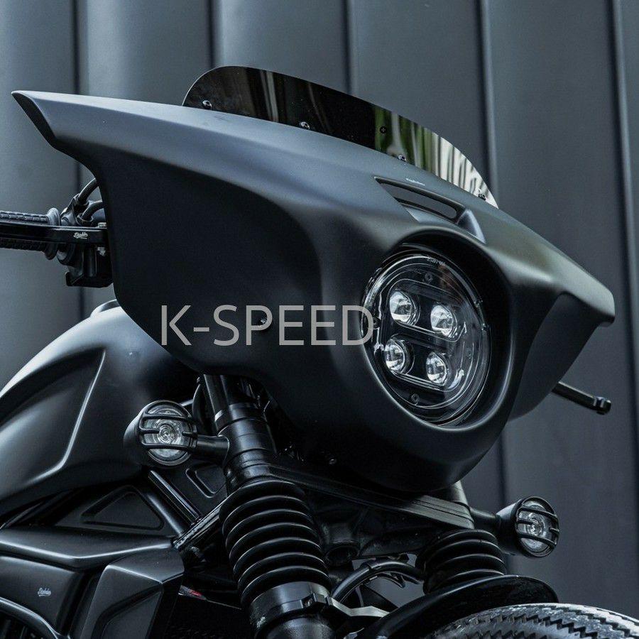 レブル250/500/1000 フロントカウル フェアリング ブラック Diabolus K