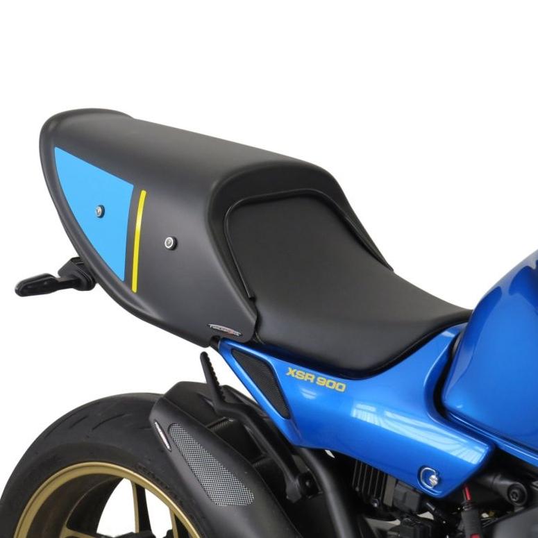 ヤマハ XSR900 2022- シングル シートカウル ブルー パワーブロンズ