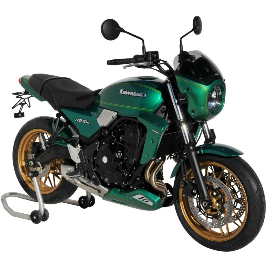 カワサキ Z650RS 22- ラジエーターカバー アルマックス : モトパーツ