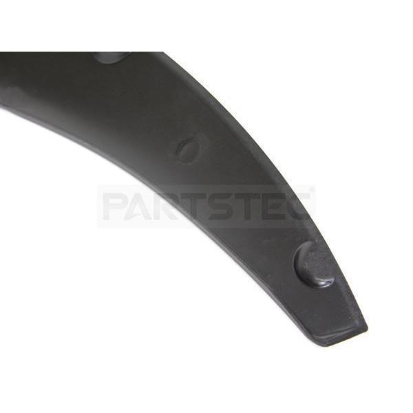 オーバーフェンダー 40mm 汎用 マットブラック 4枚セット バーフェン