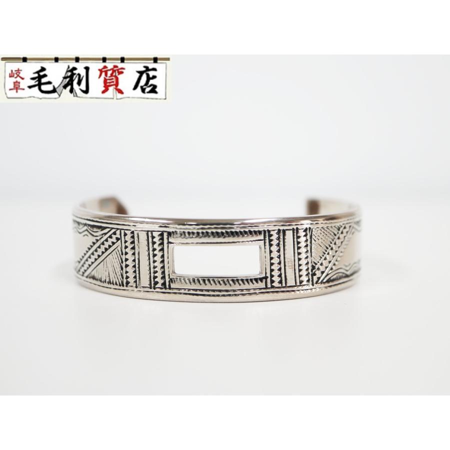 HERMES（エルメス） バングル トゥアレグ ニュートン T5 シルバー 925