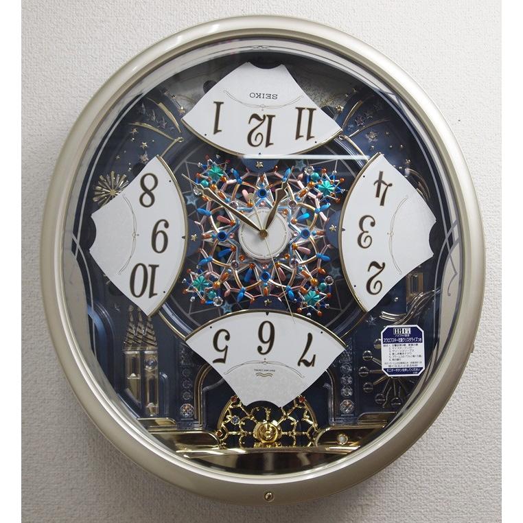 SEIKO（セイコー） からくり時計 電波掛け時計 ウエーブシンフォニー