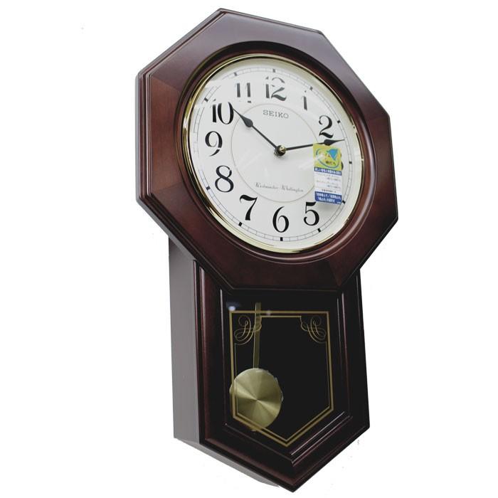 SEIKO（セイコー） 掛け時計 報時時計 振り子時計 八角尾長 球面ガラス
