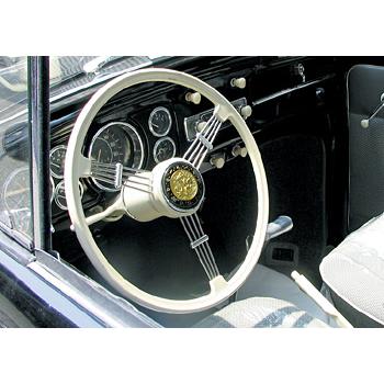 Banjo ステアリング ホイール アイボリー 40cm : MOONEYES - 通販