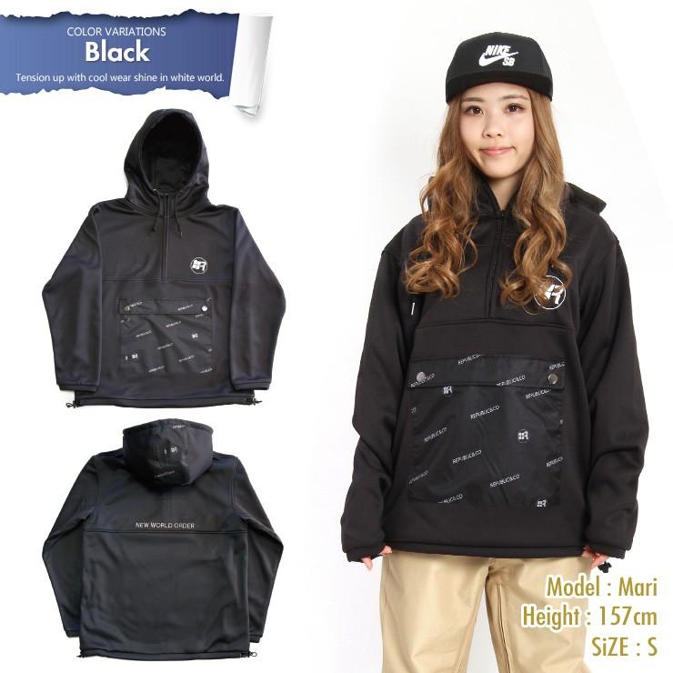 REPUBLIC リパブリック CREEP HALF ZIP PULLOVER プルオーバー 19-20