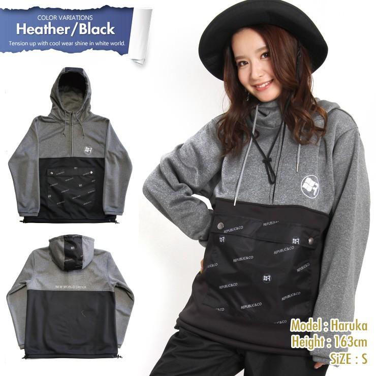 REPUBLIC リパブリック CREEP HALF ZIP PULLOVER プルオーバー 19-20