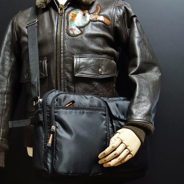 ミリタリー ショルダーバッグ メンズ 大きめ B4 ナイロン 斜めがけ MA