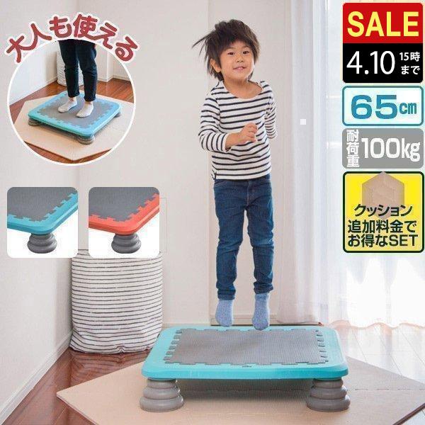 RiZKiZ ジャンピングボード トランポリン 家庭用 子供用 大人用 65cm