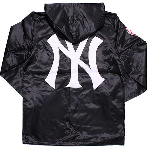 MAJESTIC（マジェスティック） コーチジャケット サテン スタジャン