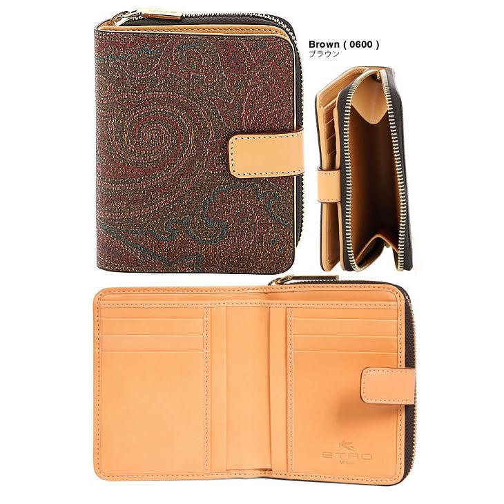 ETRO（エトロ） 財布 二つ折り財布 ミニ財布 小銭入れあり レディース