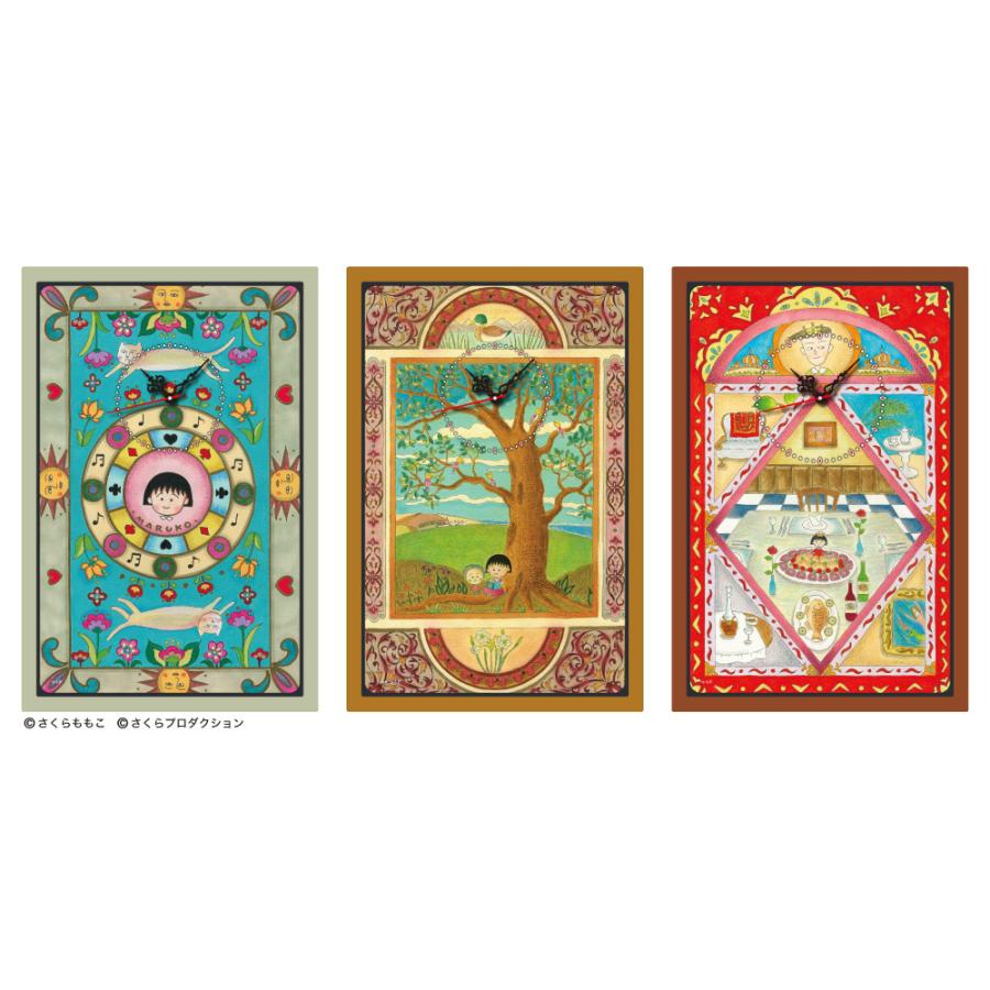 ちびまる子ちゃん 扉絵デザイン壁掛け時計 : メジャー オンライン