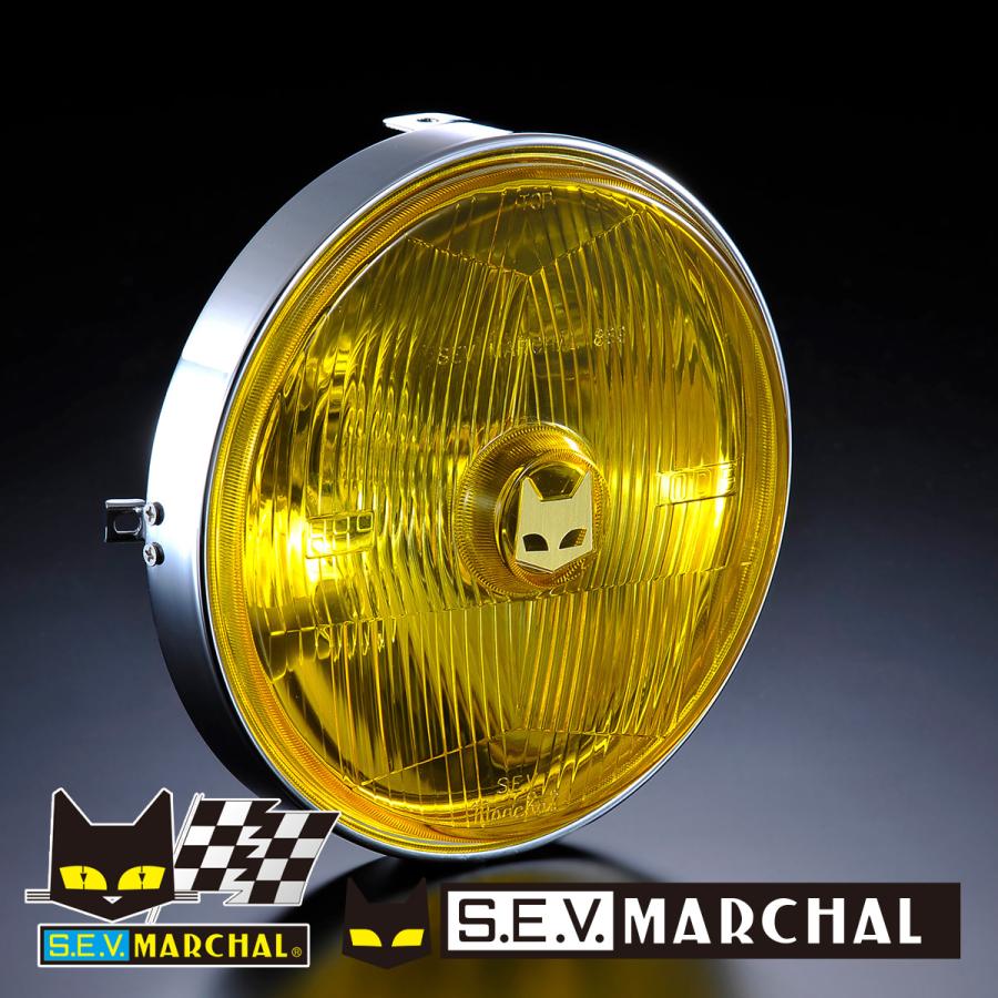 MARCHAL（マーシャル） ヘッドランプ 889 イエローレンズ ユニット