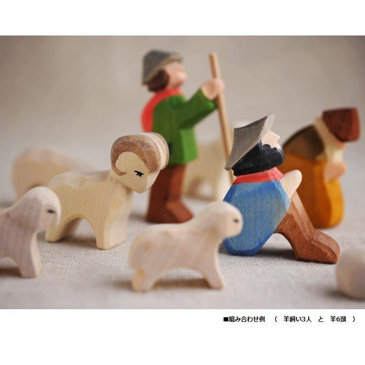 オストハイマー 木箱入りミニ生誕シリーズ 羊飼い3人 : メルヒェン