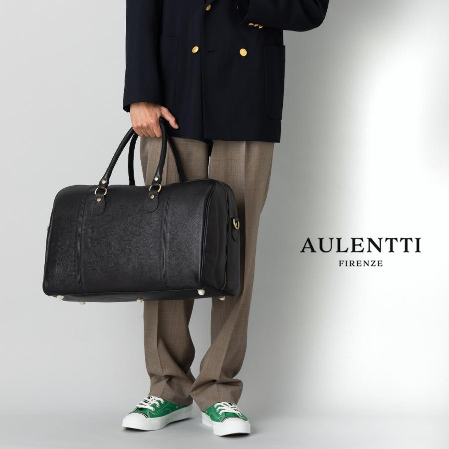 AULENTTI（オウレンティ） オーレンティ 本革ボストンバッグ レザー