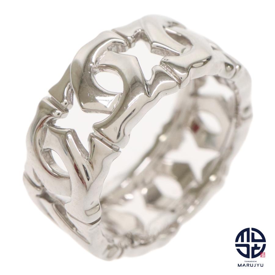 Cartier カルティエ 750WG 18金ホワイトゴールド K18 2C アントルラセ