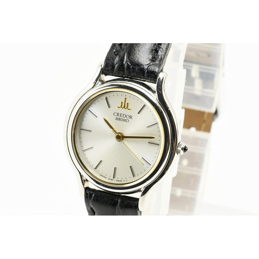 CREDOR セイコー SEIKO クレドール レディース 腕時計 4J81-0A40 SS Qz