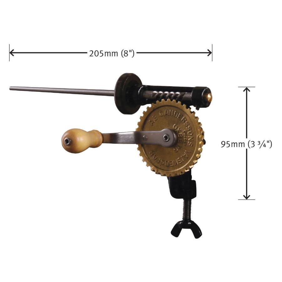 ボートシャトルメタルボビンワインダー スウェーデン製 アシュフォード