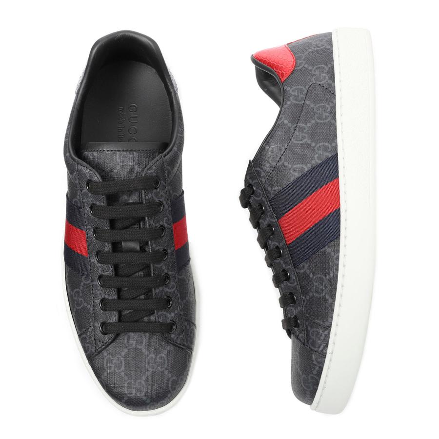GUCCI（グッチ） スニーカー ACE 大きいサイズあり ブラック メンズ