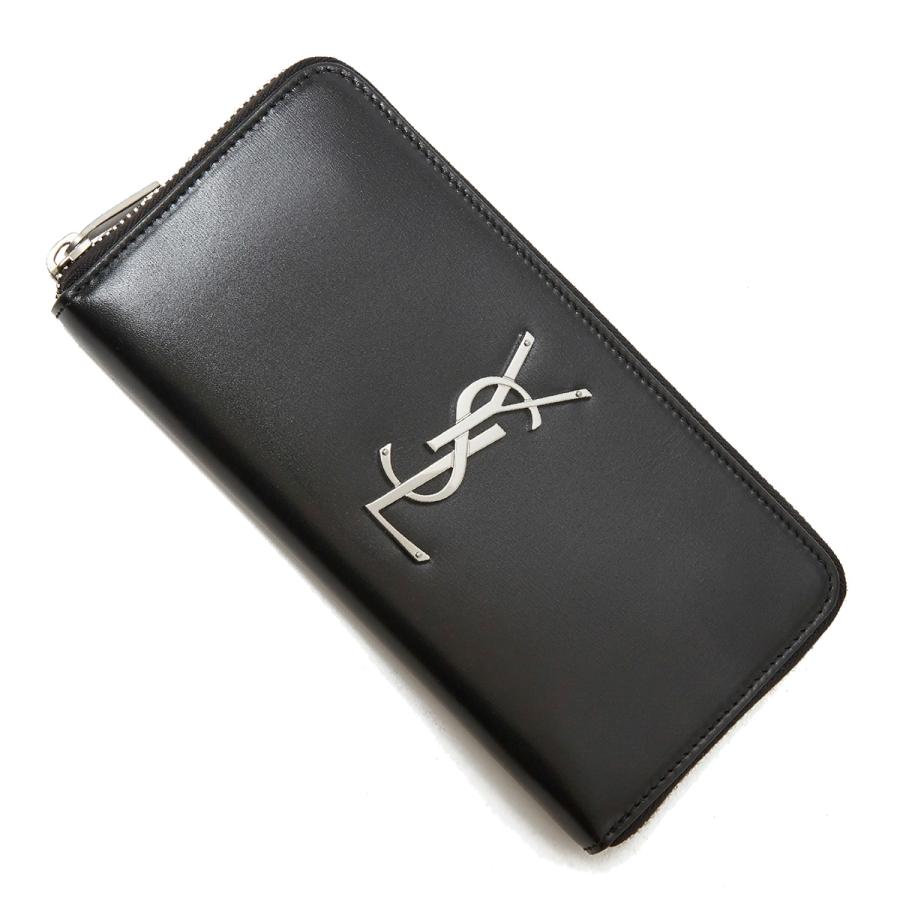 SAINT LAURENT サンローラン ラウンドファスナー 長財布 小銭入れ付き
