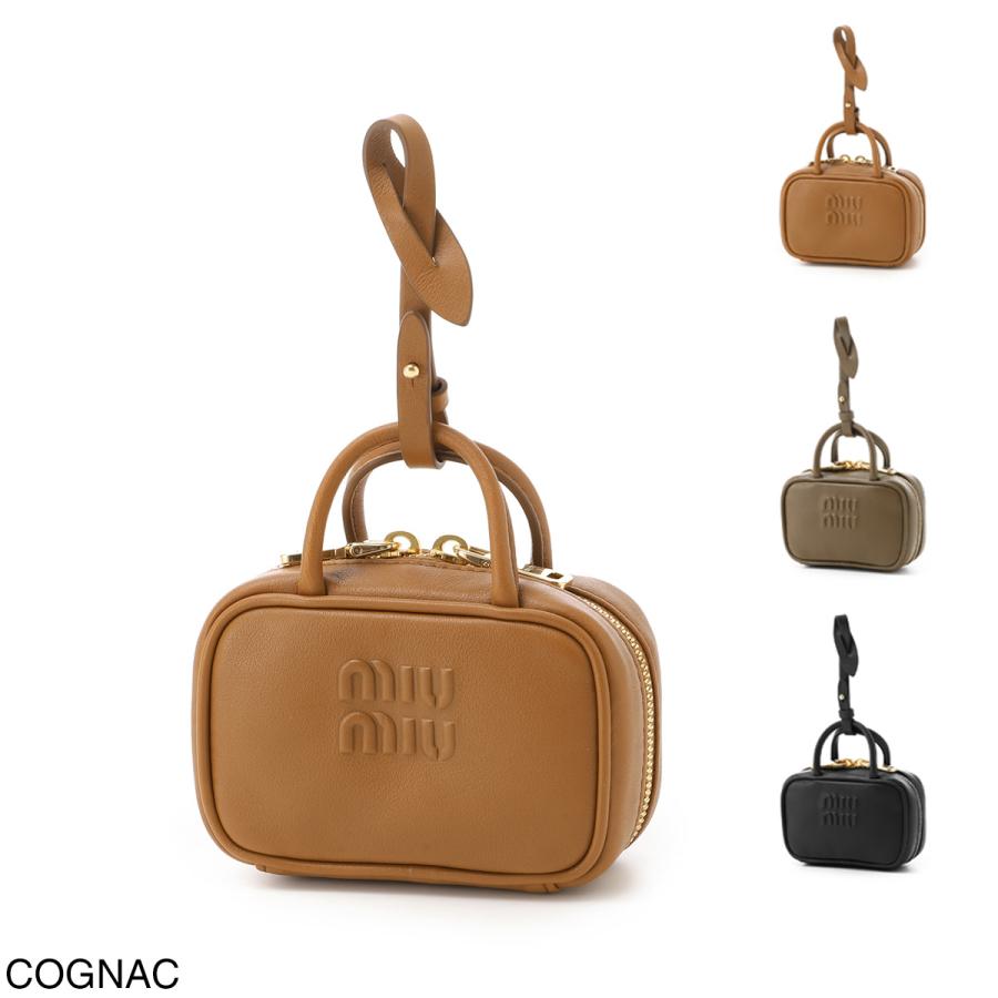 miu miu（ミュウミュウ） ポーチ BEAU LEATHER MICRO-BAG ミニバッグ