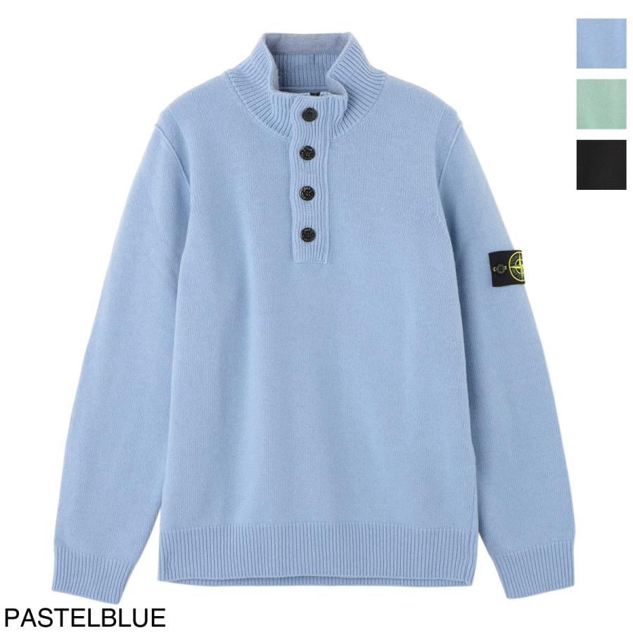 STONE ISLAND（ストーン アイランド） ハーフジップニット メンズ