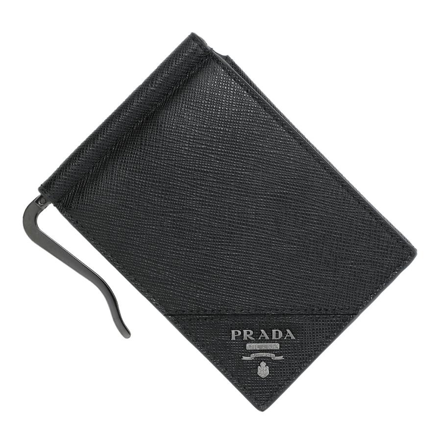 PRADA（プラダ） マネークリップ 小銭入れ付き SAFFIANO サフィアーノ