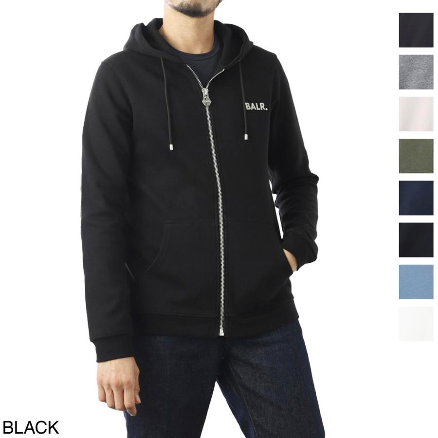 BALR.（ボーラー） パーカ Q-SERIES STRAIGHT ZIP THRU HOODIE メンズ
