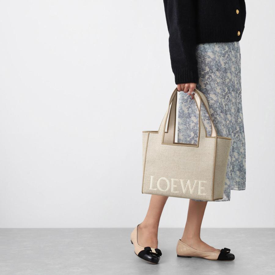 LOEWE（ロエベ） トートバッグ 2WAY LOEWE FONT TOTE MEDIUM BAG