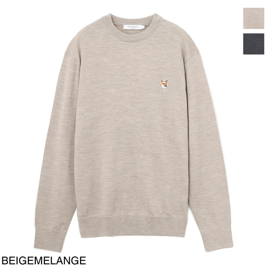 MAISON KITSUNE（メゾン キツネ） クルーネックニット セーター メンズ
