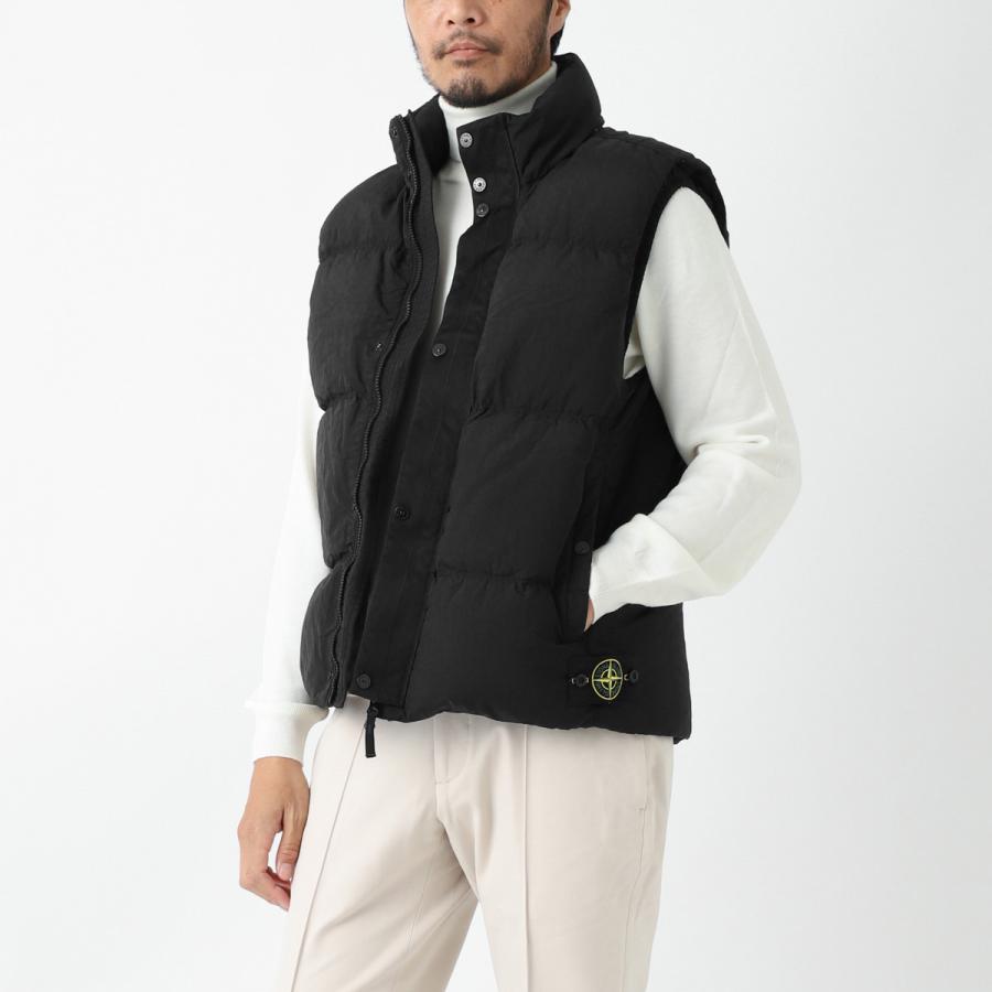 STONE ISLAND（ストーン アイランド） ダウンベスト G0419 NYLON METAL