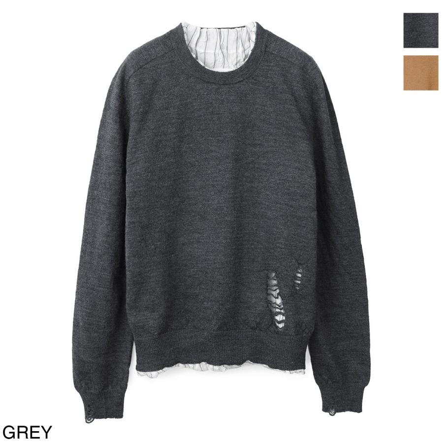 Maison Margiela（メゾンマルジェラ） クルーネックニット メンズ