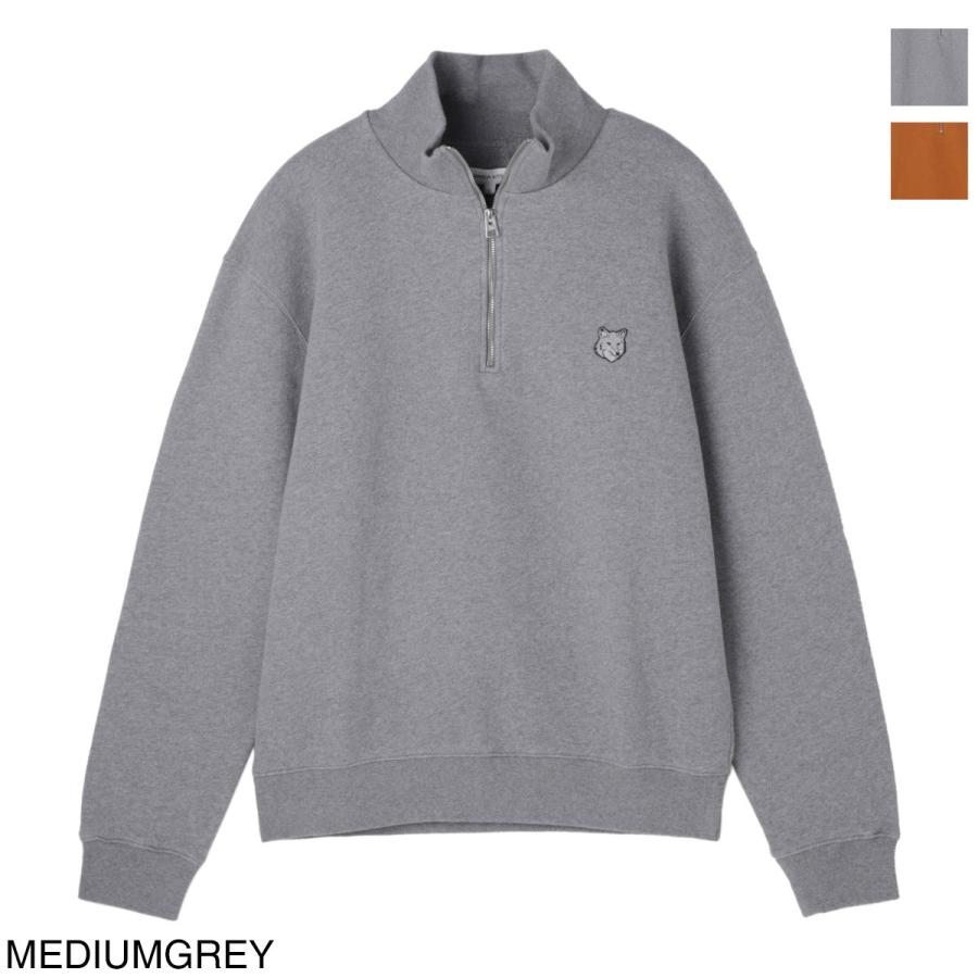 MAISON KITSUNE（メゾン キツネ） ハーフジップ スウェット BOLD FOX