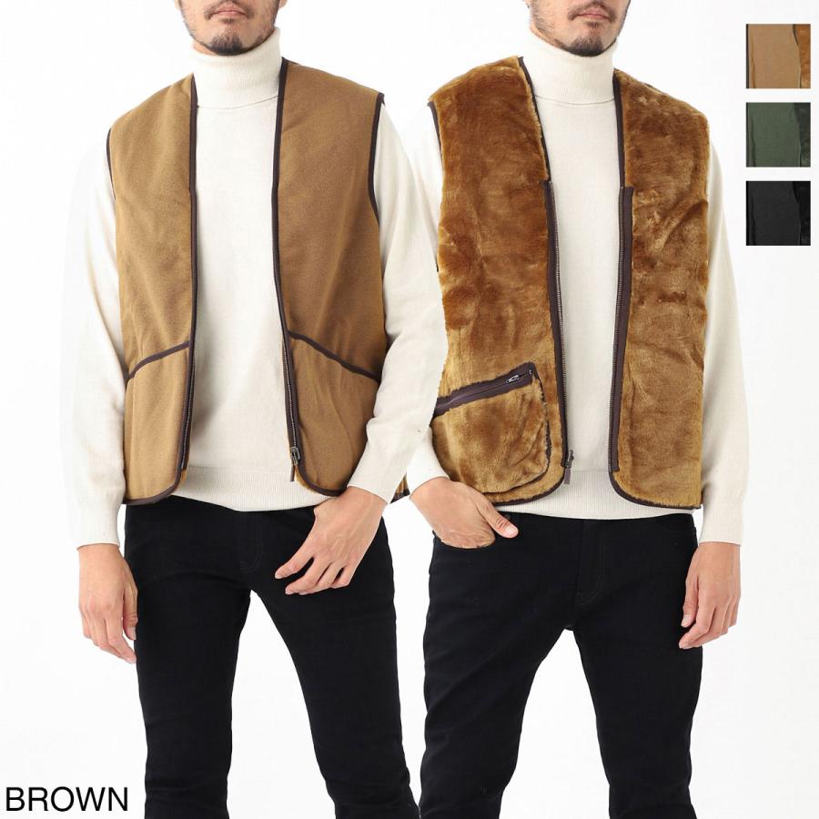 Barbour（バブアー） ベスト WARM PILE WAISTCOAT ZIP-IN LINER ジレ
