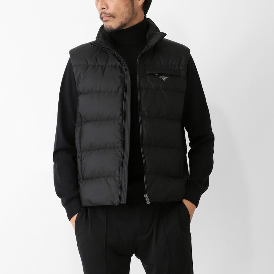 PRADA（プラダ） ダウンベスト 大きいサイズあり ブラック メンズ