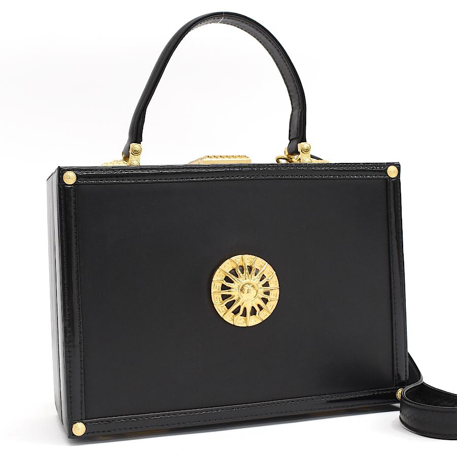 GIANNI VERSACE ジャンニヴェルサーチ 2way バニティ バッグ サン