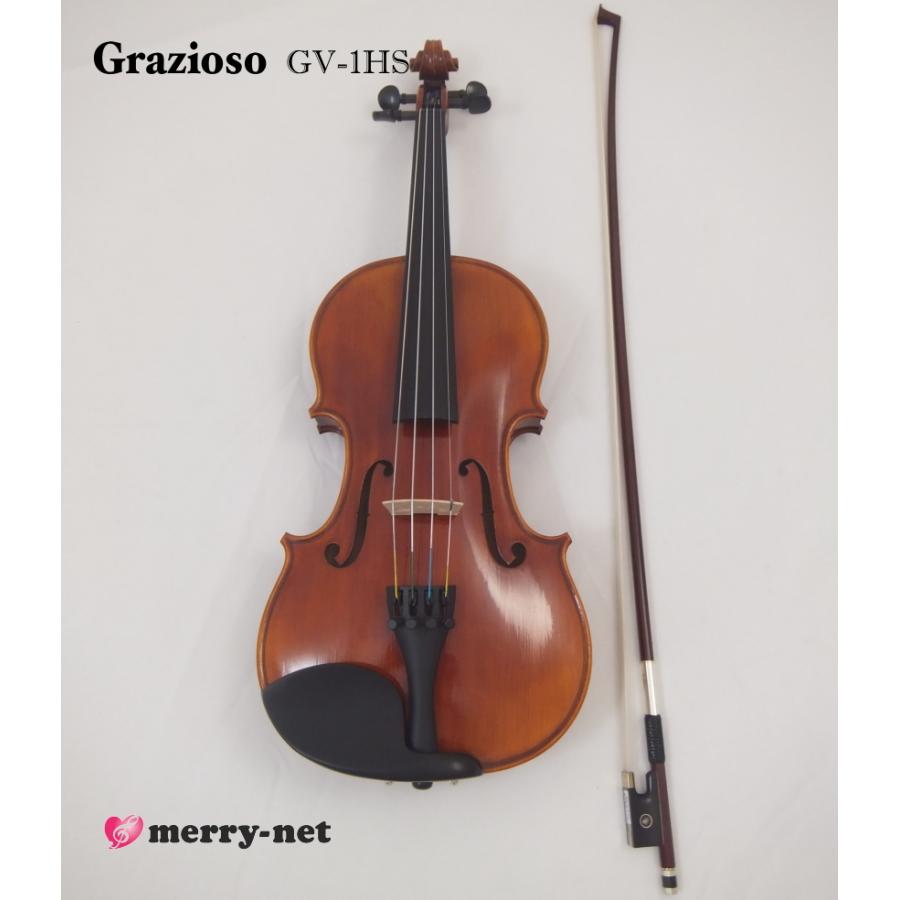 Grazioso GV-1HS 4/4 バイオリン 4点セット : 楽器のことならメリー