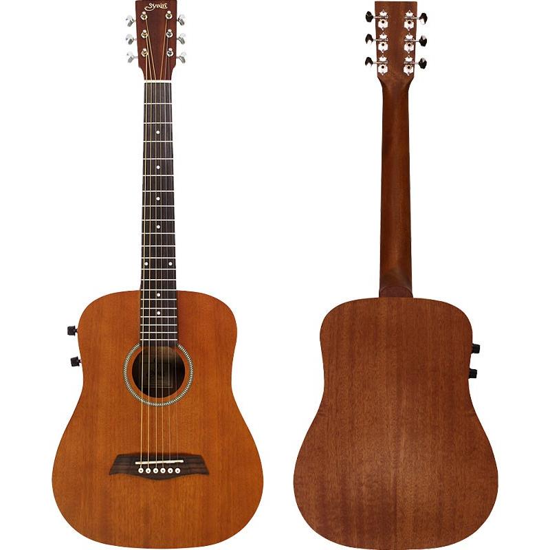 S.Yairi ソフトケース付 ミニエレクトリックアコースティックギター YM