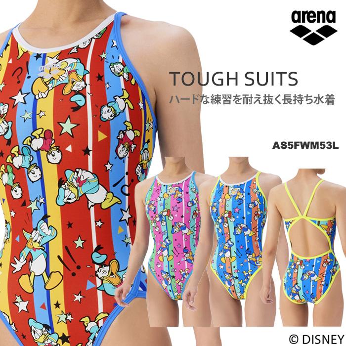 アリーナ（arena） レディース 競泳練習用水着 DISNEY ディズニー