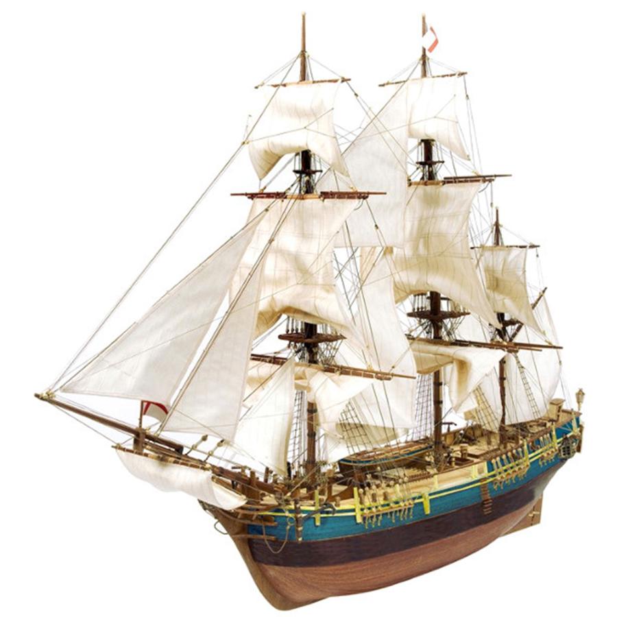 帆船模型キット バウンティ : 木製模型キットのマイクロクラフト