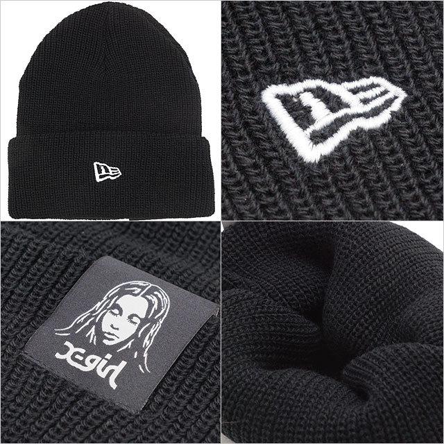 X-girl（エックスガール） ニューエラ NEWERA ニット帽 ソフトカフ