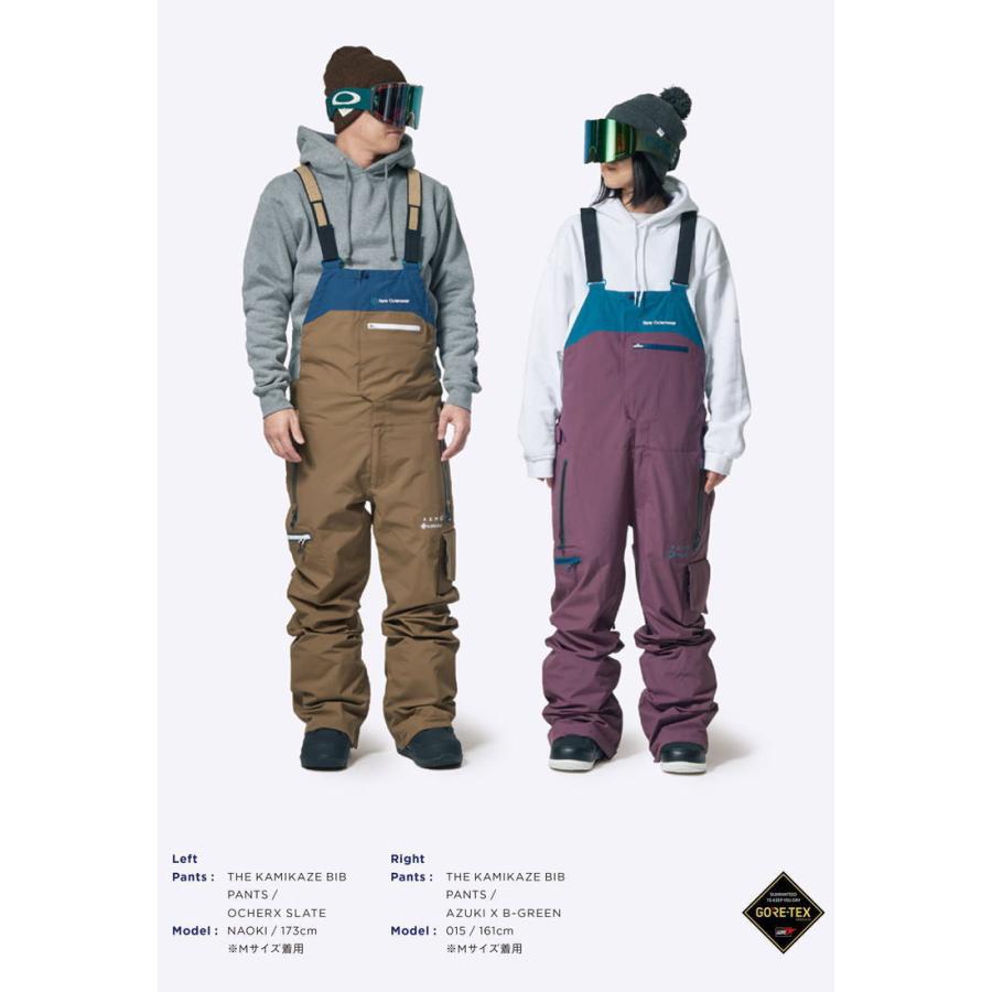 rew 22-23 KAMIKAZE BIB PANTS 17 サイズ S REW 22-23 THE KAMIKAZE