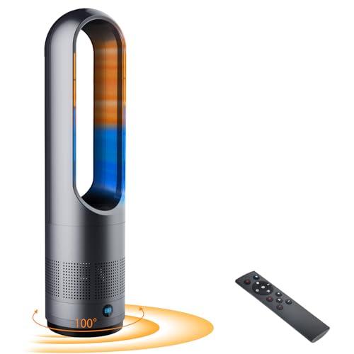 セラミックヒーター 【冬新定番・?暖兼用・羽根なし】ヒーター 暖房