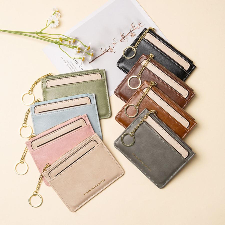 パスケース カードケース 定期入れ 小銭入れ スリム カードキー