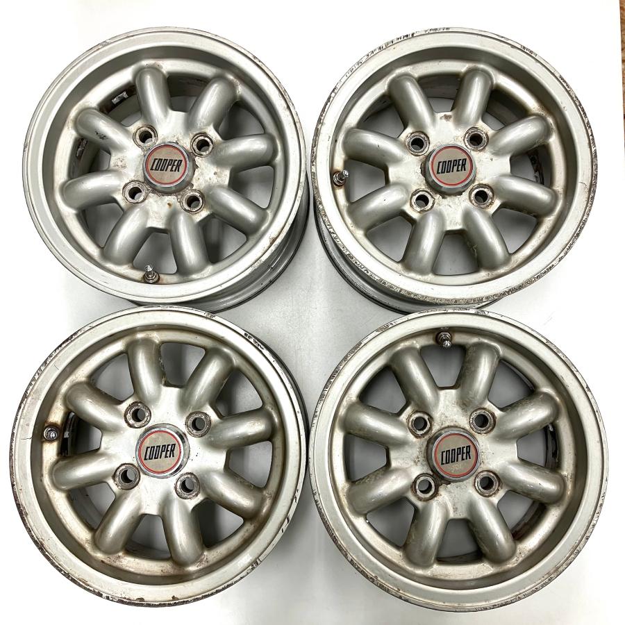 中古 5.5J12インチ ジョンクーパー 純正アルミホイール4本セット